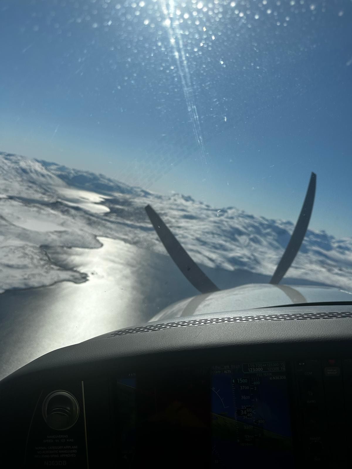 N363DB — - on her way home