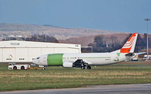 BOEING 737-400 (N496CS) - n496cs b737-4 at shannon 30/3/18.