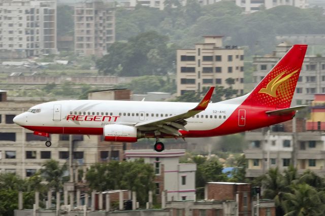 Boeing 737-700 (S2-AHC) - 20th Sept., 2016