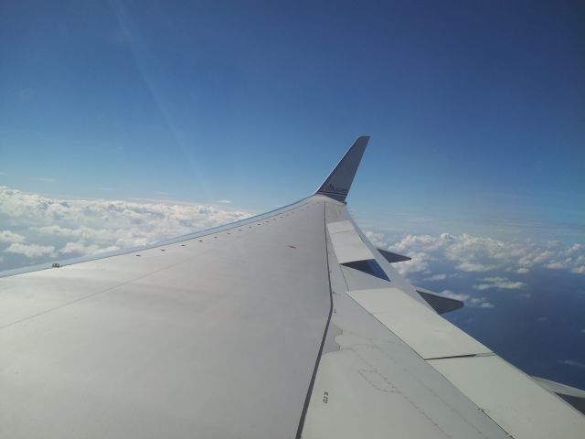 Boeing 757-200 — - The view @ FL380