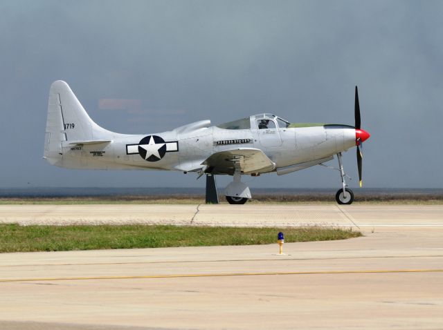 Bell Kingcobra (N6763) - 1946 Bell P-63E King Cobra - N6763 at Wings Over Houston Air Show, EFD