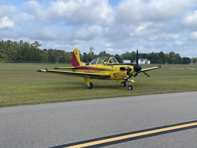 N805NC — - Beechcraft T-34C Turbo Mentor @KONX for an event.