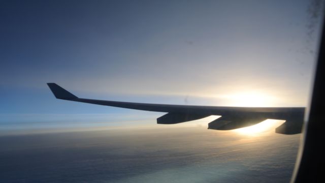 Airbus A330-300 (C-GHKW) - Sunrise over the Atlantic on AC880 from CYYZ to LFPG.