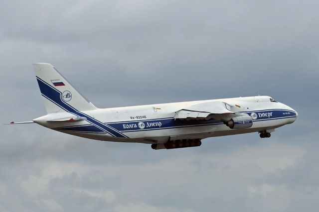 Antonov An-124 Ruslan (RA-82046) - Antonov AN124-100 cn 9773052255117 ln 06-10. Volga-Dnepr RA-82046 6th March 2021.