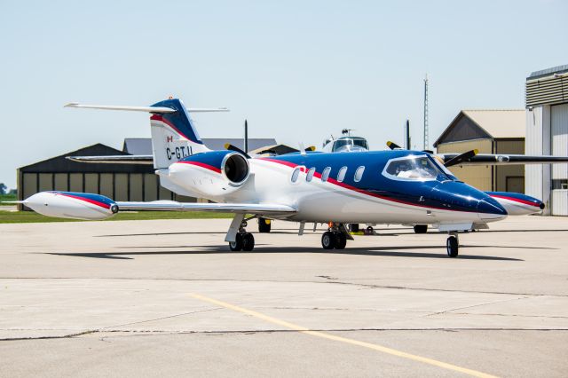 Learjet 35 (C-GTJL) - Patient transfer during Chatham-Kent Flight Fest 2016.