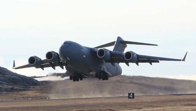 Boeing Globemaster III (17-7702) - Heading back to Trenton