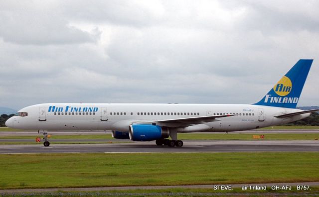 Boeing 757-200 (OH-AFJ) - AIR FINLAND  B757