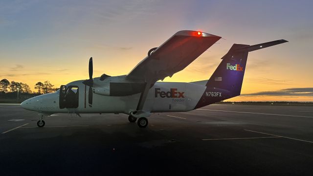 CESSNA 408 SkyCourier (N763FX) - Getting ready for the repositioning flights to PR...