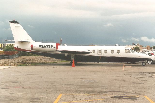 IAI 1124 Westwind (N942EB) - Parked on the Long Island Jet Center ramp in Jun-06.br /br /Reregistered N922EB 14-Feb-14.