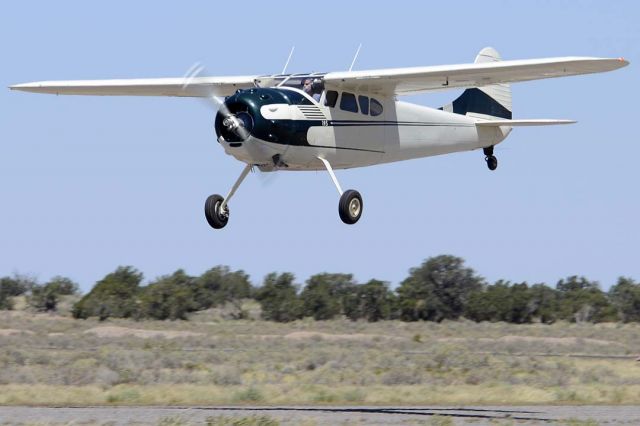 Cessna LC-126 (N195P) - Cessna 195 N195P was built as Cessna 190 N4311V in 1948 and has had more than twenty owners. It was repowered with a 245-horsepower Jacobs radial engine and became a Cessna 195 in 1953. Following a ground-loop accident in 1974, it was reconstructed with a new fuselage and replacement wings, but then it was flipped over by a tornado. It was repowered with a Jacobs L-4 (R-755) seven-cylinder radial engine in 1999. Aside from the identity plate, there is nothing remaining of the airplane that was built in 1948.