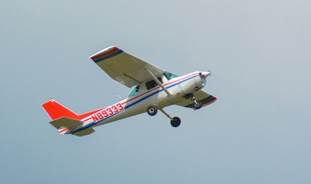 Cessna 152 (N89333) - My first solo. Rwy 21 at KTTA.