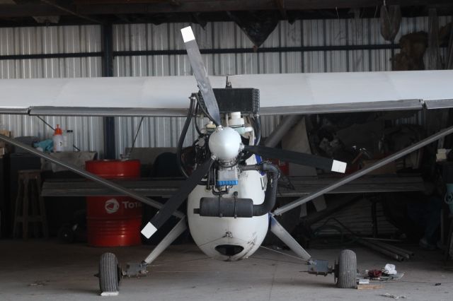 AMERICAN AIRCRAFT Falcon XP (LVU309) - Rear view of the aircraft.
