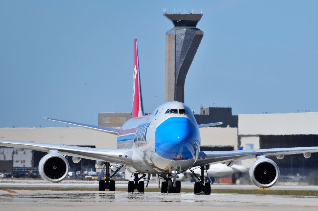 BOEING 747-8 (LX-VCF) - Shot taken today, 09-04-20