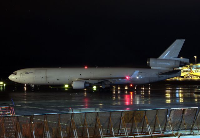 Boeing MD-11 (OH-NGA) - 8/12 2014 Ready to taxi to runway 19R for a flight to Abuja, Nigeria as NJ3816.