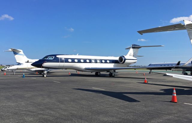 Gulfstream Aerospace Gulfstream G650 (VP-CLH) - 10/11/18 1st upload 