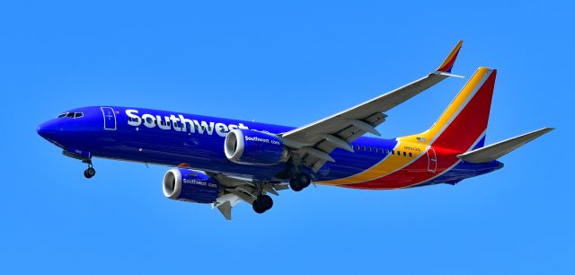 Boeing 737 MAX 8 (N8912Q) - N8912Q Southwest Airlines Boeing 737 MAX 8 s/n 68183 - Las Vegas - Harry Reid International Airport KLASbr /Photo: Tomás Del Corobr /USA - Nevada May 15, 2025