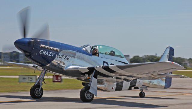 North American P-51 Mustang (N351DT) - Stallion 51 Graduate #234 returning from a successful check ride.br /br /Photo by John Lauderback.br /br /Flying the Mustang is a life highlight and being around the Stallion 51 family was just as much of an honor. I wish every warbird pilot could go through the program.