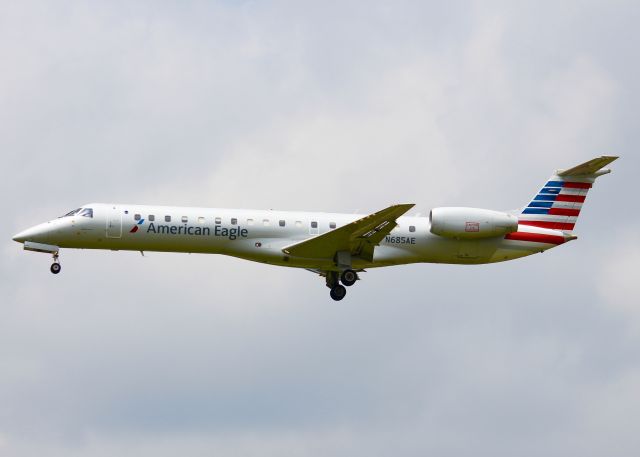 Embraer ERJ-145 (N685AE) - At Shreveport Regional.