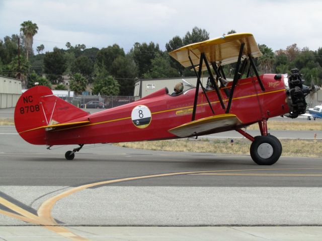 Experimental 100kts (N8708) - Taxiing to RWY 24
