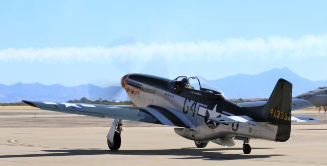 North American P-51 Mustang (N7715C) - Thunder and Lightning Over Arizonabr /Davis Monthan Air Force Base, Tucson, Arizonabr /6 Nov 21