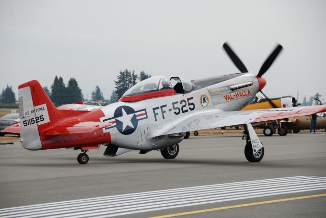 N151AF — - Foundation owned P52D Mustang visiting Abbottsford Airshow. Aug 7/09.