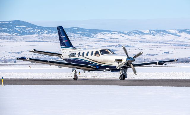 Socata TBM-700 (N95TR) - Nice TBM taxing at KBZN