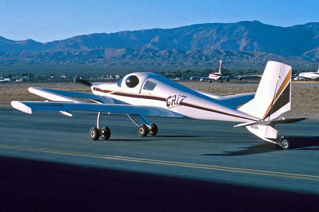 N80RA — - Rutan Model 72 Grizzly N80RA taxiing at the Mojave Airport on November 9, 1986.