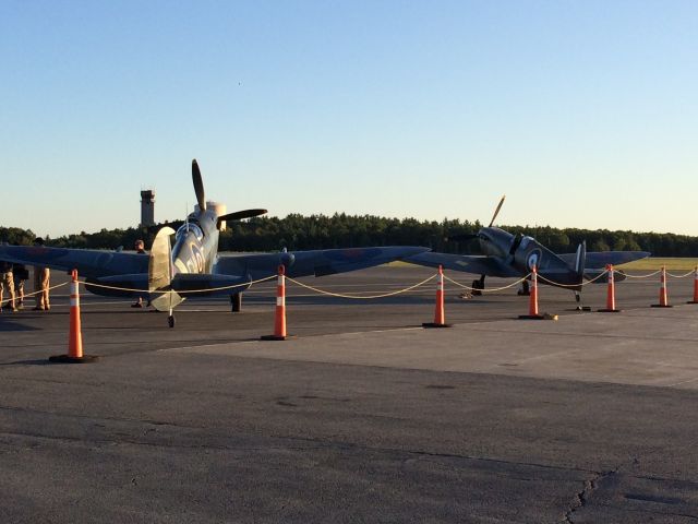 SUPERMARINE Spitfire — - 2 Spitfires at KORH.