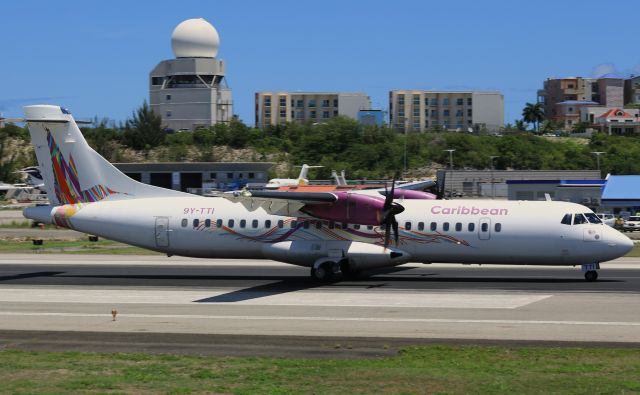 ATR ATR-72 (9Y-TTI)