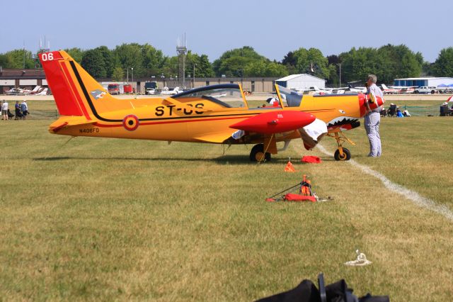 N406FD — - This SIAI Marchetti SF260D is painted in the colours of the Belgian Air Force ST-06. Was seen on 23 July 2023 at EAA Air Venture