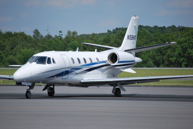 Cessna Citation V (N56HX) - C&C JETTING LLC (FAW71 - Falwell Aviation) at KJQF - 7/17/14