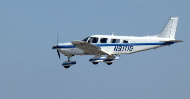 Piper Saratoga (N9111G) - On short final is this 1986 Piper Saratoga PA-32-301 in the Winter of 2022.