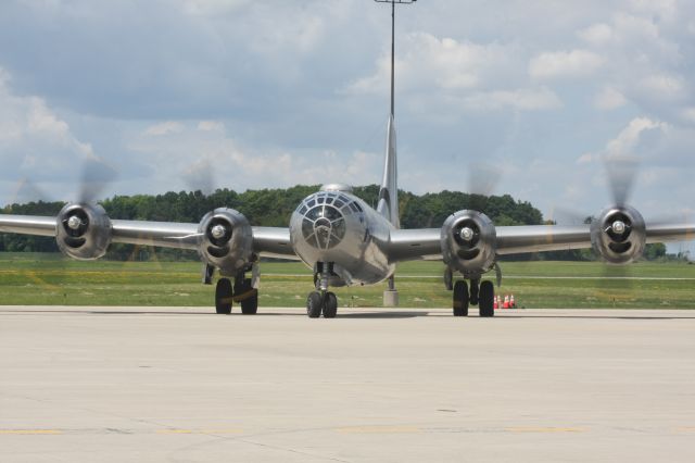 Boeing B-29 Superfortress (N529B) - Morning Flight at Appleton, WI during EAA.