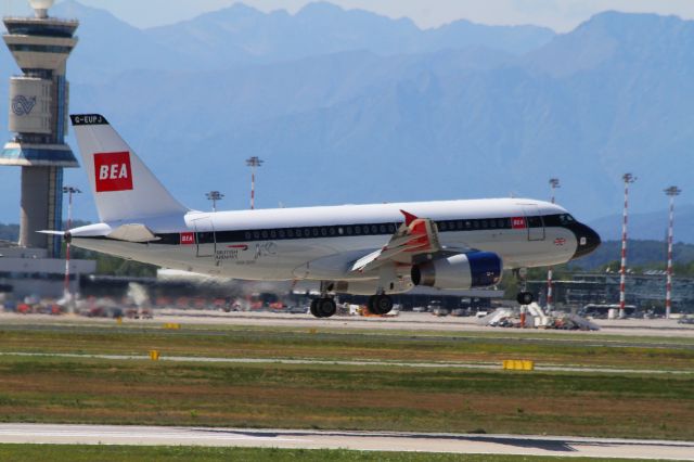 Airbus A319 (G-EUPJ)