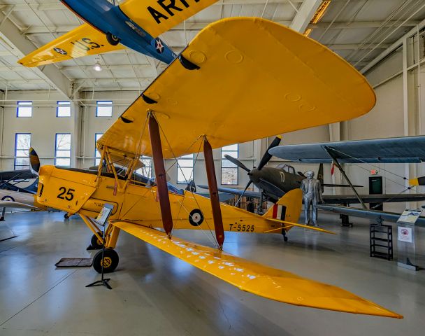 OGMA Tiger Moth (N6463) - N6463 1940 De Havilland DH.82 Tiger Moth s/n 83230 - Military Aviation Museumbr /Virginia Beach Airport (42VA)br /Photo:  Monica E. Del Corobr /(TDelCoro)br /January 21, 2024