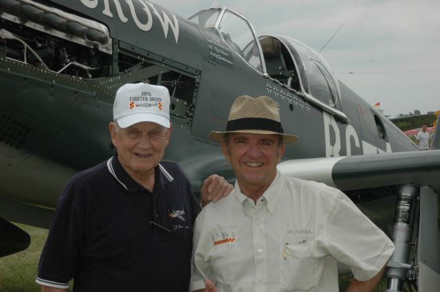 North American P-51 Mustang — - C.E. (Bud) Anderson w/ Jack Rousch