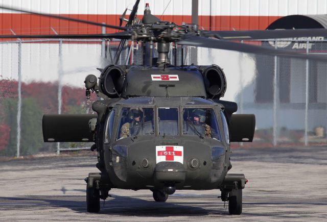 Sikorsky S-70 (1320611) - I caught this US Army Sikorsky HH-60M Black Hawk departing KTOL this afternoon (22 October 2020). 13-20611, c/n 70-4309, was built in Mar, 2014.