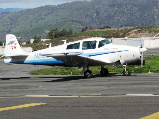 NAVION Rangemaster (N2557T) - Taxiing to ramp.