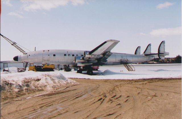 Lockheed EC-121 Constellation (N7316C) - One of two Connies previously owned by Maurice Roundy at Lewiston-Auburn airport in Maine prior to being acquired by LH.