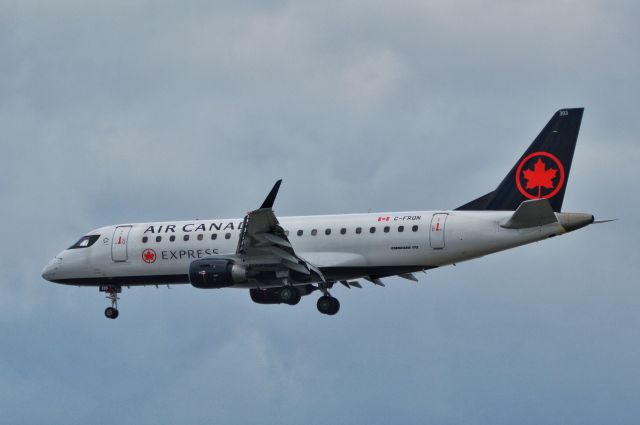 Embraer 175 (C-FRQN) - An Embraer erj 175 operated by Air Canada arrives at Reagan Airport in from Toronto Pearson, 20190826.br /br /© 2019 Heath Flowersbr /br /Contact photographer for reproduction(s).