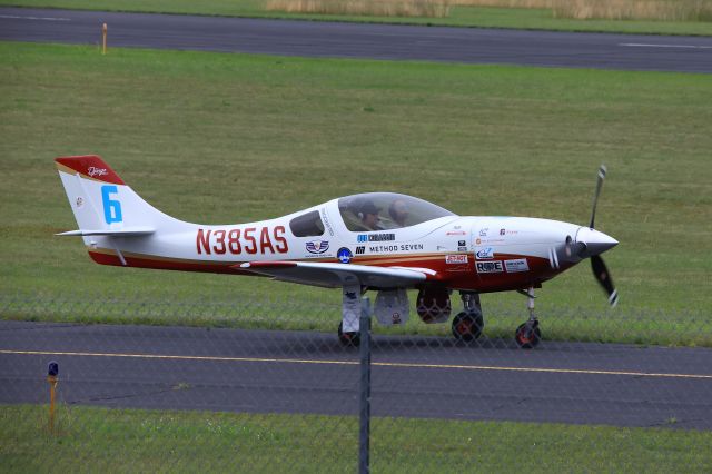 Lancair Legacy 2000 (N385AS) - Morning taxi for AirVenture Cup, 21 July 2024.