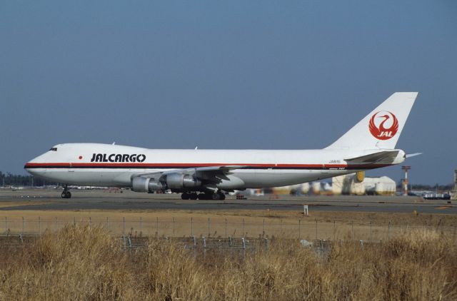 Boeing 747-200 (JA8151) - Departure at Narita Intl Airport Rwy34 on 1991/01/21