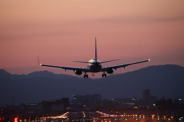 Boeing 737-800 (JA302J) - April 05, 2024:HND-HKD.