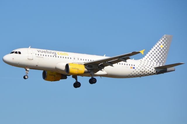 Airbus A320 (EC-MBF) - Kystvejen RWY22L