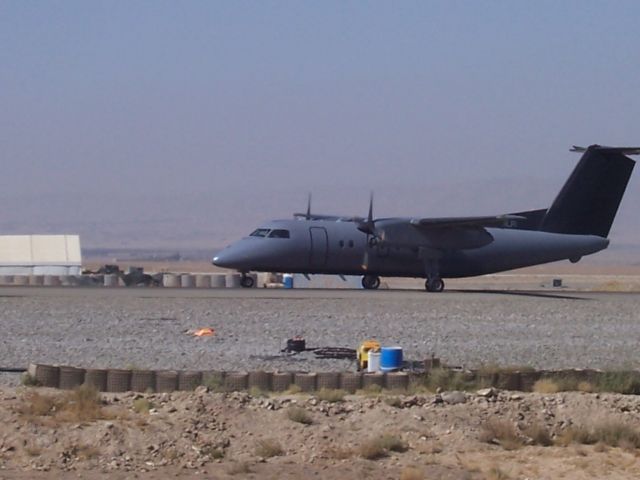 de Havilland Dash 8-100 (N810LR) - FOB Sharana, Afghanistan Oct 1, 2009