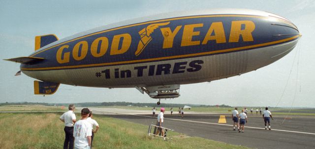 N3A — - 1976 Goodyear GZ-20A at Danville Regional Airport 7-12-93 in Danville Va.