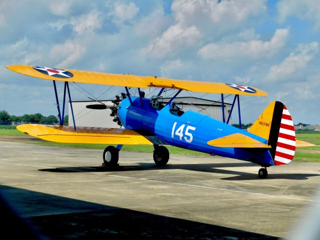 Boeing PT-17 Kaydet (N5178N) - Saw this beautiful biplane parked near the Air Repair hanger at Cleveland Municipal Airport, hope I get to ride in it one day 