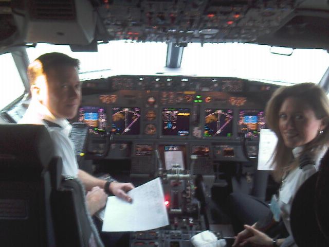 BOEING 737-400 — - Seattle Airport Vriends Piloten