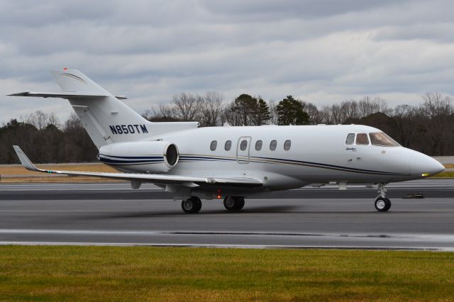 Hawker 800 (N850TM) - GDED LLC at KJQF - 2/19/21