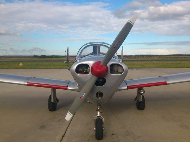 ERCO Ercoupe (24-8004) - 1945 build. Designed 1936. smooth lines way ahead of its time.